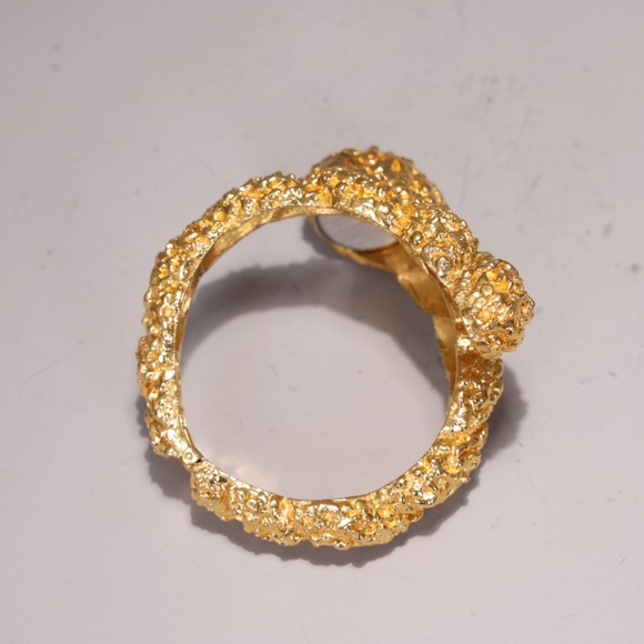 Vintage Trifari Johnathan Bailey For Clamper Lady Watch Bracelet Bangle - Picture 5 of 6